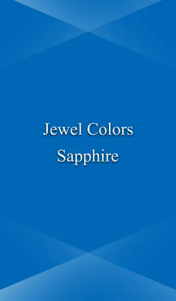 [LINE着せ替え] Jewel Colors Sapphireの画像1