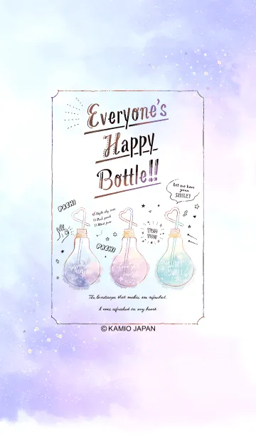 [LINE着せ替え] HAPPY BOTTLEの画像1