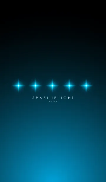 [LINE着せ替え] SPA BLUE STARLIGHTの画像1
