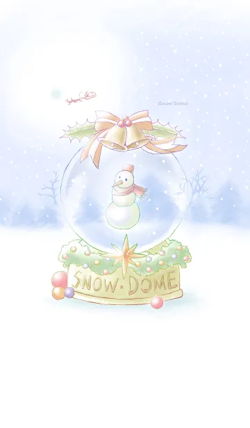 [LINE着せ替え] Snow domeの画像1