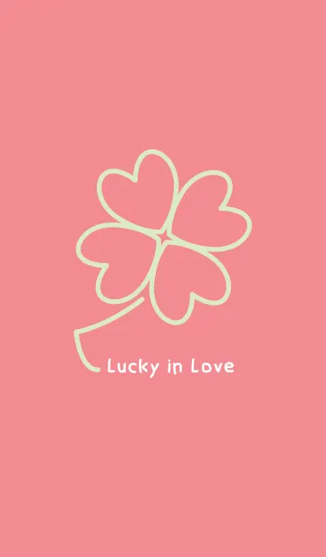 [LINE着せ替え] Luck Series - Lucky in Loveの画像1