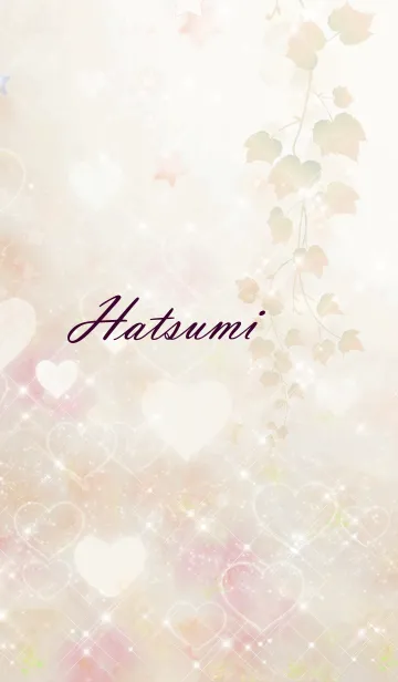 [LINE着せ替え] No.758 はつみ♥LOVE♥恋愛運上昇♥の画像1