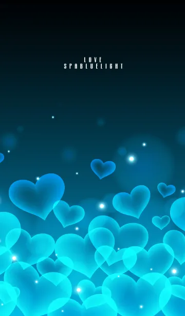 [LINE着せ替え] LOVE SPABLUE HEART.の画像1