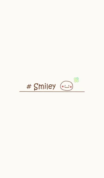 [LINE着せ替え] # Smileyの画像1