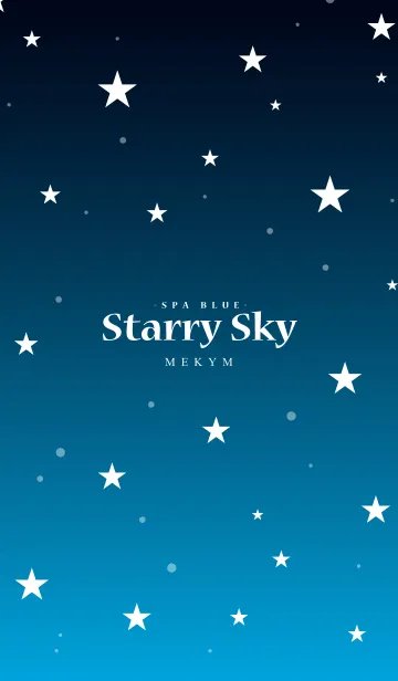 [LINE着せ替え] - Starry Sky Spablue -の画像1
