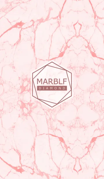 [LINE着せ替え] Marble texture #pink (JP)の画像1
