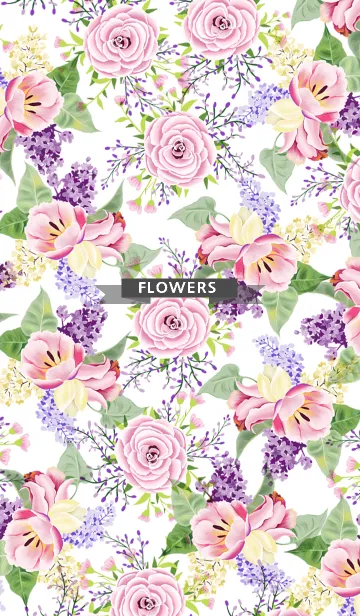 [LINE着せ替え] AHNs new FLOWERS 008の画像1