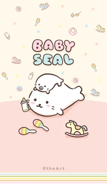 [LINE着せ替え] Baby Sealの画像1