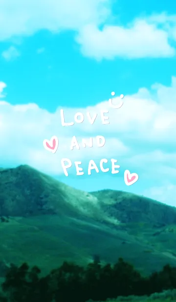 [LINE着せ替え] 山と空とスマイルと。30の画像1