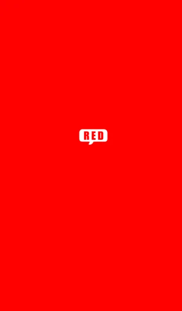[LINE着せ替え] シンプルイズベスト・赤の画像1