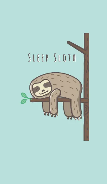 [LINE着せ替え] 眠る ツリーシュルーの画像1