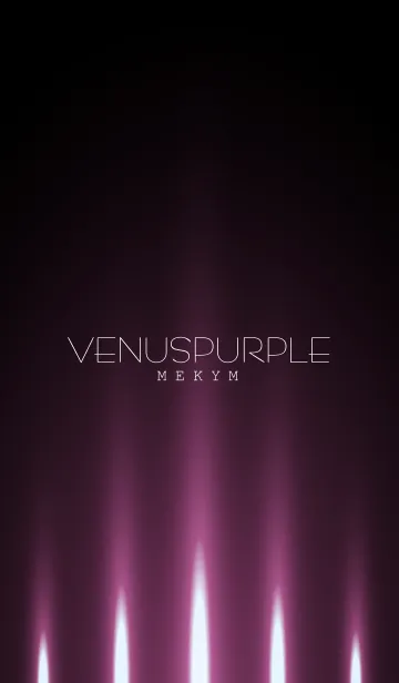 [LINE着せ替え] VENUS PURPLE LIGHT.の画像1