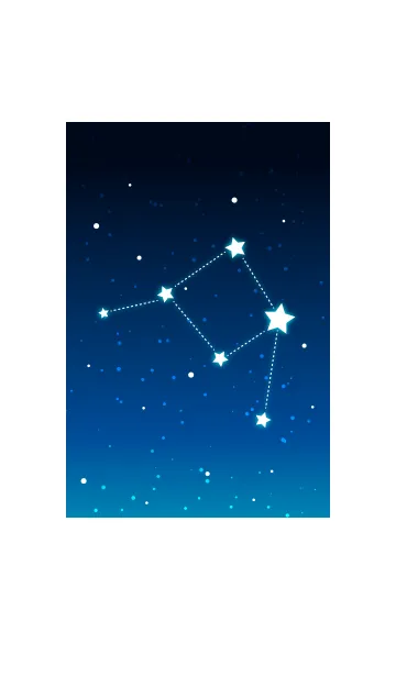 [LINE着せ替え] 幸せを運ぶ星座モチーフ 天秤座の画像1