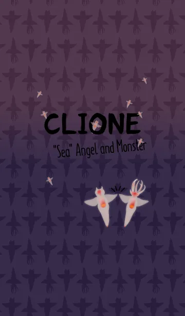 [LINE着せ替え] クリオネ + ライラックの画像1