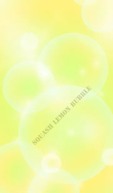 [LINE着せ替え] Squash lemon bubbleの画像1
