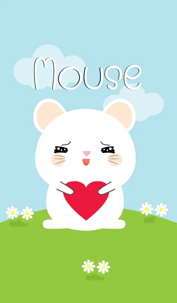 [LINE着せ替え] So Cute Mouse Theme (jp)の画像1