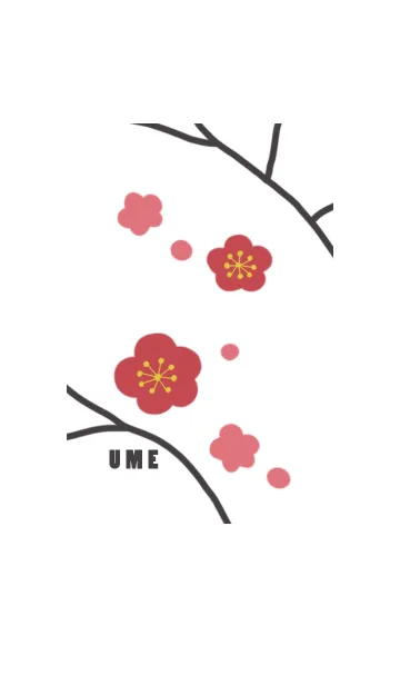[LINE着せ替え] 梅花の画像1