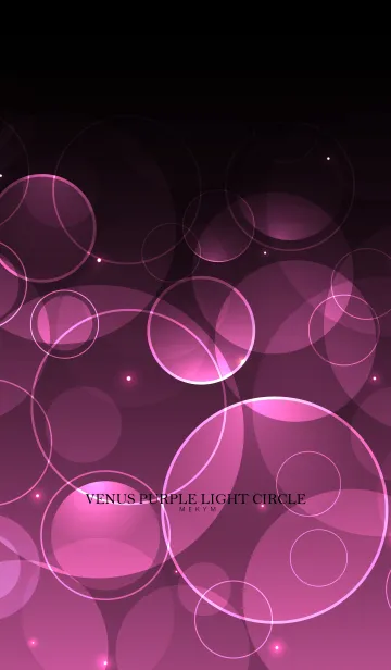 VENUS PURPLE LIGHT CIRCLEの着せ替えメイン画像
