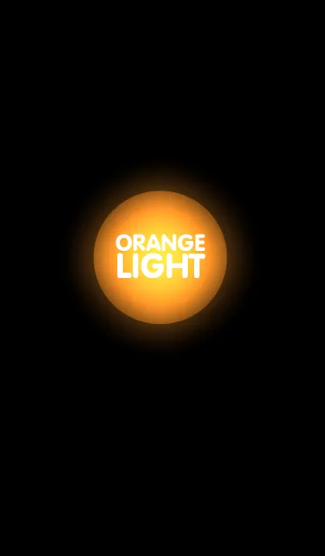 [LINE着せ替え] Simple Orange Light Theme (jp)の画像1