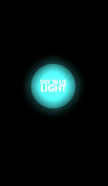 [LINE着せ替え] Simple Sky Blue Light Theme (jp)の画像1