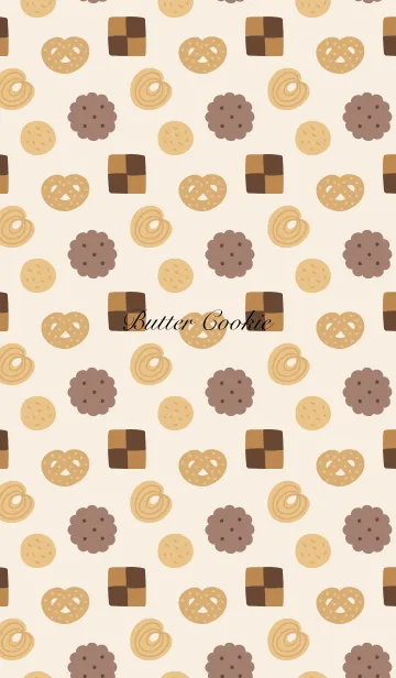 [LINE着せ替え] Butter Cookieの画像1