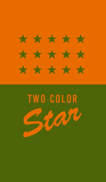 [LINE着せ替え] 2カラー スター スタイル 8の画像1