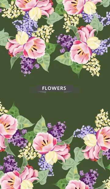 [LINE着せ替え] AHNs new FLOWERS 010の画像1