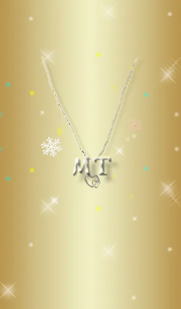 [LINE着せ替え] イニシャル M＆T(運気を上げる着せ替え2)の画像1