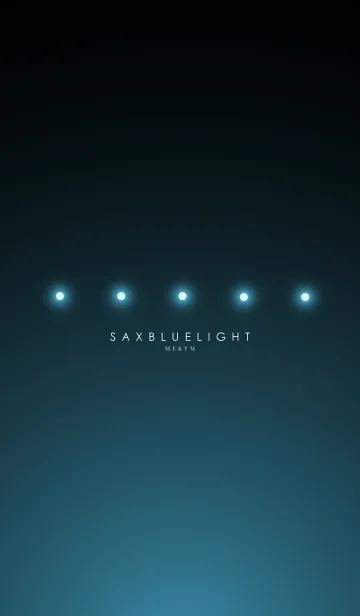 [LINE着せ替え] SAXBLUE LIGHT -MEKYM-の画像1