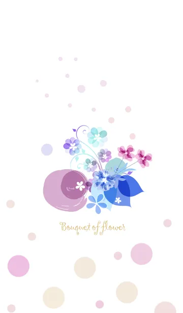 [LINE着せ替え] artwork_ Bouquet flower2の画像1