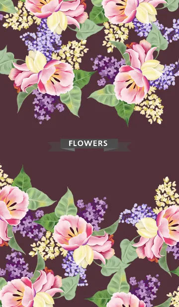 [LINE着せ替え] AHNs new FLOWERS 011の画像1