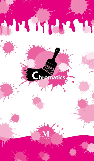 [LINE着せ替え] Chromatics CMYK_Mの画像1