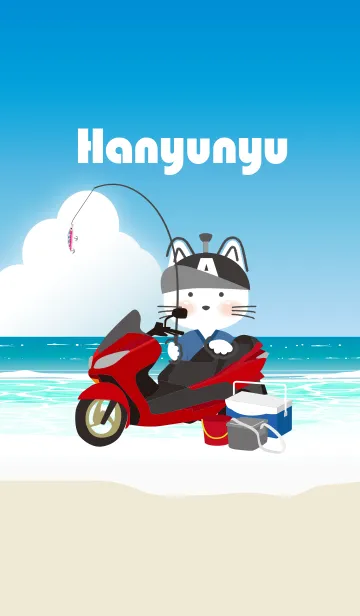 [LINE着せ替え] 猫！ Y！ Hanyunyu サムライの画像1