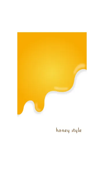 [LINE着せ替え] honey style yellowの画像1