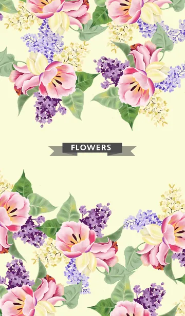 [LINE着せ替え] AHNs new FLOWERS 009の画像1