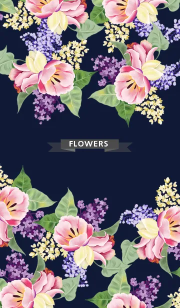 [LINE着せ替え] AHNs new FLOWERS 014の画像1