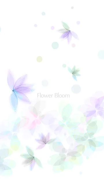 [LINE着せ替え] artwork_Flower bloom 6の画像1