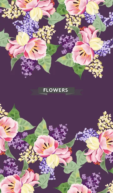 [LINE着せ替え] AHNs new FLOWERS 012の画像1