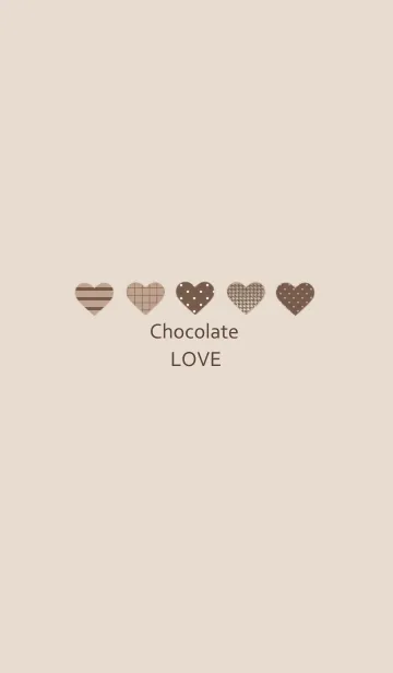 [LINE着せ替え] チョコレート♡LOVEの画像1