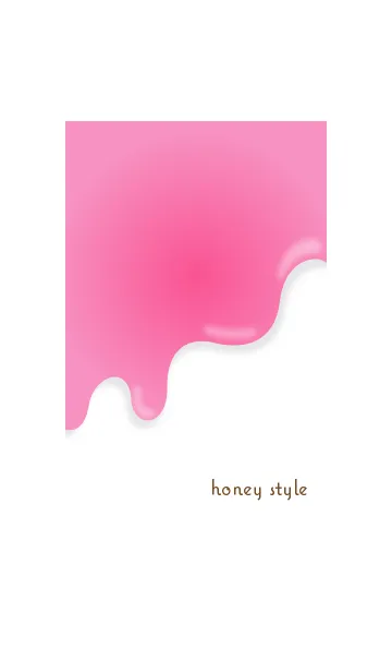 [LINE着せ替え] honey style pinkの画像1