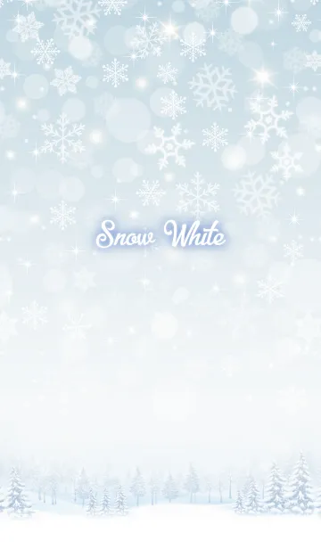 [LINE着せ替え] Snow White ～冬の景色～の画像1