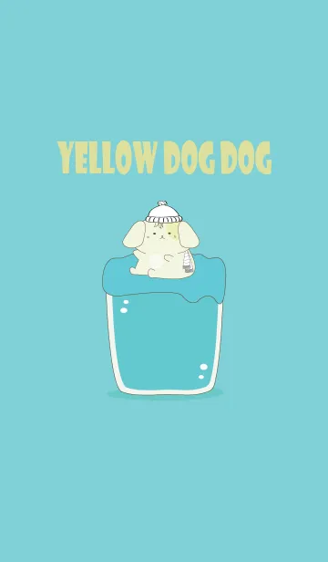 [LINE着せ替え] yellow Dog Dogの画像1