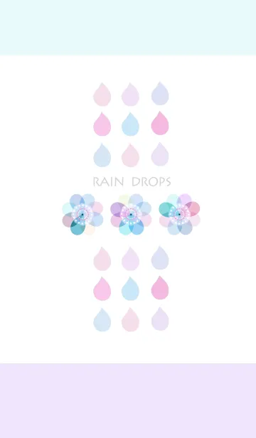 [LINE着せ替え] artwork_Raindrops5の画像1