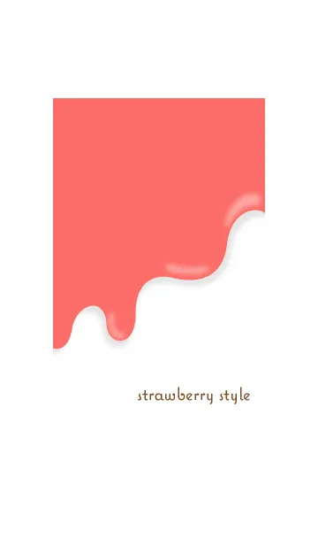 [LINE着せ替え] strawberry styleの画像1