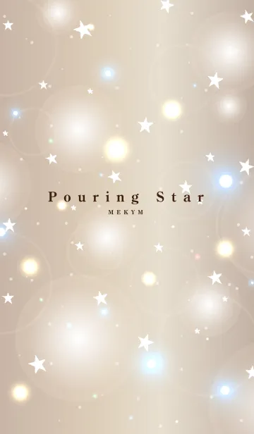[LINE着せ替え] Pouring Star 4 -MEKYM-の画像1