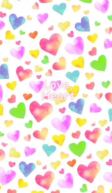 [LINE着せ替え] Love,heart illustの画像1