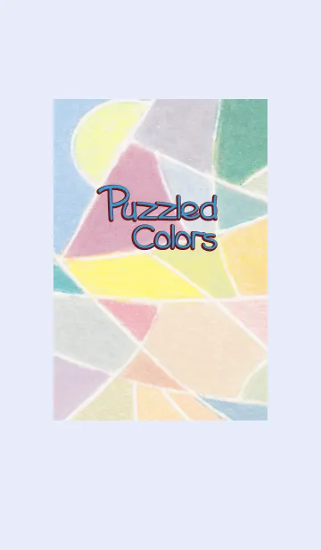 [LINE着せ替え] Puzzled colorsの画像1