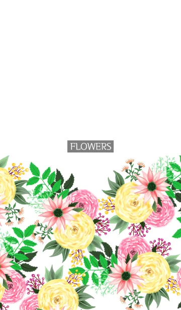 [LINE着せ替え] AHNs new FLOWERS 015の画像1