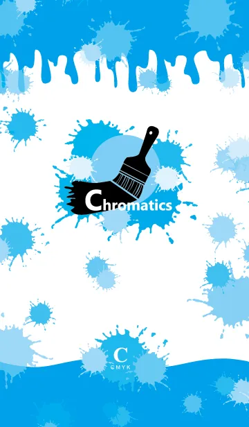 [LINE着せ替え] Chromatics CMYK_Cの画像1