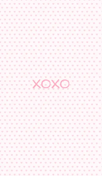 [LINE着せ替え] Small heart XOXO.の画像1